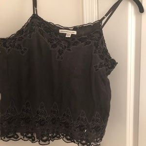 AMERICAN EAGLE GREY TANK